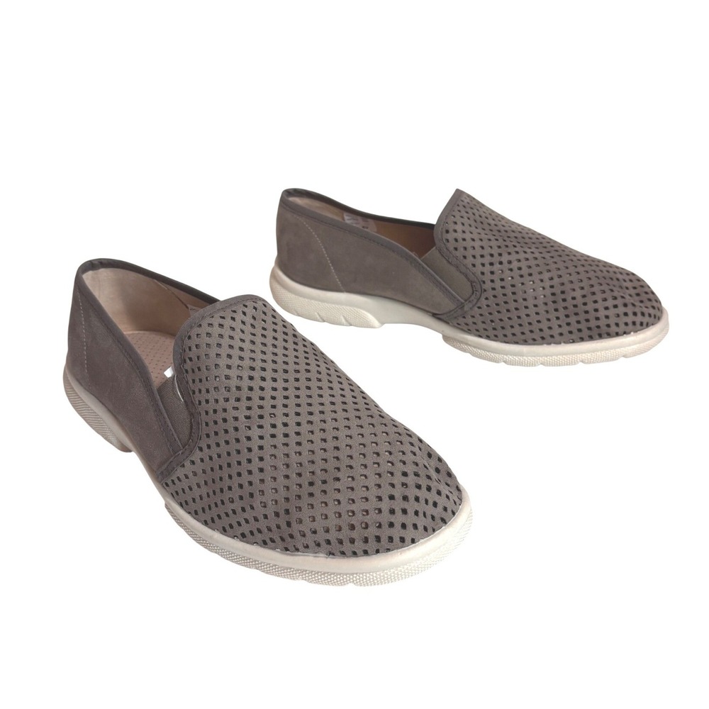 Easy B DB Shoes Randolf Women's 10 6V Extra Wide Taupe Slip On NWT Comfort